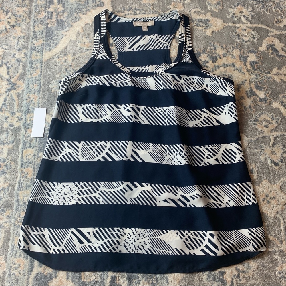 Banana Republic Blue Boxy Tank Top